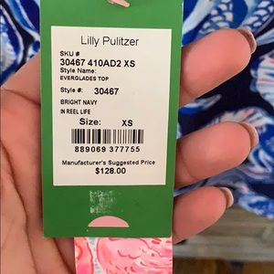 Lilly Pulitzer Tops - Nwt Lilly Pulitzer Everglades Top Xs Lilly Pulitzer Tops - Nwt Lilly Pulitzer Everglades Top Xs